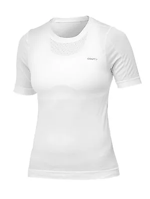 CRAFT Stay Cool Seamless SS Woman Women's Functional Untershirt White Spout Model* • £30.96