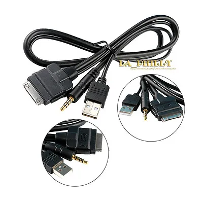 Usb 3.5mm Interface Cable For Pioneer Cord Cd-iu50v Ipod Iphone 4 4s • $11.32