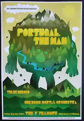 $23.24 • Buy Portugal The Man Concert Poster 2011 F-1103 Fillmore