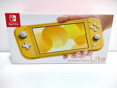 Nintendo Switch Lite Yellow Console With Box HDH-S-YAZAA Video Game From Japan • $302.36