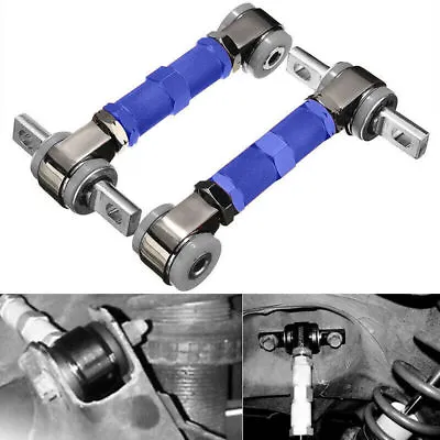 Racing Adjustable Rear Suspension Upper Camber Control Arm Rod For Honda Civic • $29.99