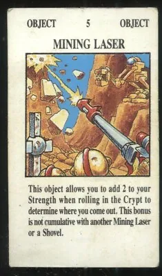 £2 • Buy Mining Laser Timescape Purchase Card For Talisman 2nd Edition By Games Workshop