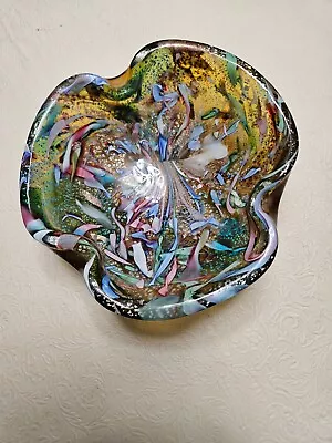 Murano Blown Glass Dish • $50