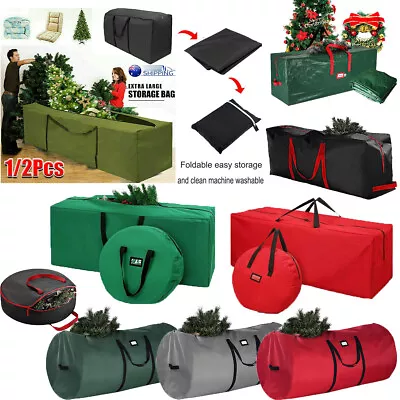 Extra Large Heavy Duty CHRISTMAS TREE STORAGE BAG Xmas Decorations Toy Holder • $15.83