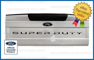 2022 Ford F250 Super Duty Tailgate Letters Decals Stickers MATTE BLACK Blackout • $15.17