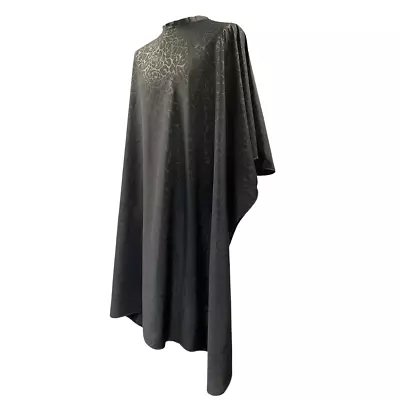 £9.99 • Buy Pro Hairdressing Gown Black Rose Waterproof Hair Salon Cut Cape Barber Apron