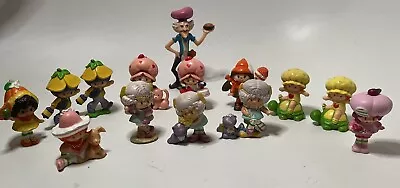 Vintage Strawberryland Miniatures Strawberry Shortcake Mini Figures Kenner Lot • $150