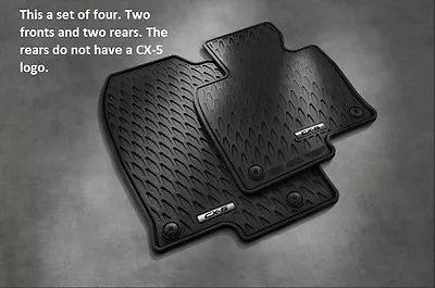 2017-2024 Mazda CX-5 All Weather Floor Mats (set Of 4) KBG6V0350 • $144.46