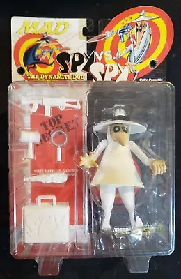 MAD Magazine White Spy Vs. Spy Action Figure! DC Direct 1998! MOC Fully Poseable • $49.99