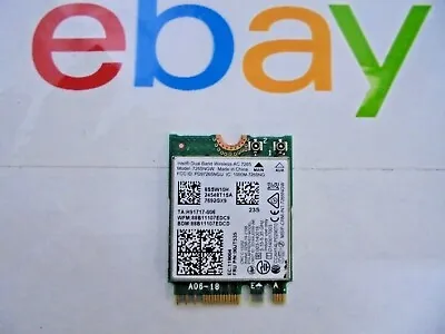 Lenovo OEM 8SSW10H Intel Dual Band Wireless-AC 7265 7265NGW BT 00JT535 • $3.91