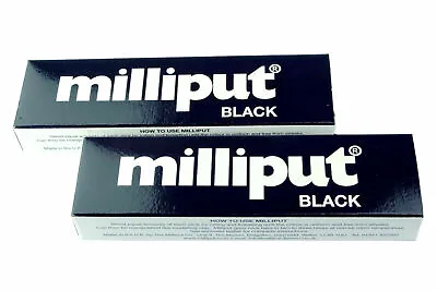 2 X Tubes Milliput 2 Part Epoxy Putty Black • £9.99