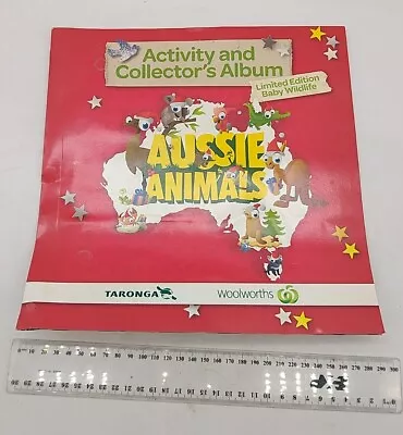 Aussie Animals Woolworths Activity And Collectors Albums • $9.95