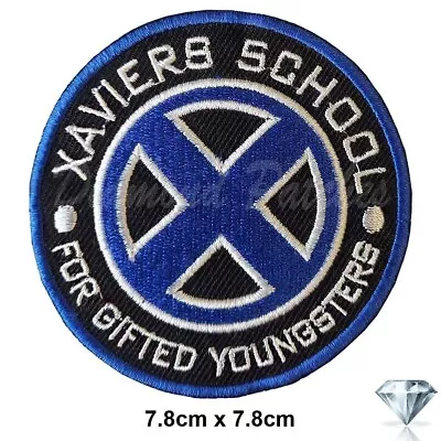 Xavier School X-man Comic Movie Embroidery Patch Iron Sew On  Badge Fashion • £2.29