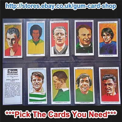 The Sun Soccercards 1978-79 (vg) (card 201 To 300) *please Choose Cards* • £0.99