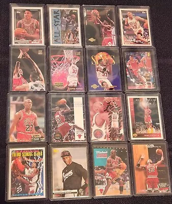 90s Chicago Bulls Card Lot (16) Michael Jordan Scottie Pippen Fleer Skybox • $19.99