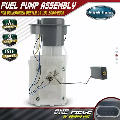 Fuel Pump Assembly For Volkswagen Beetle Golf Jetta 1.9L 2004-2006 4.8 In Flange • $48.68