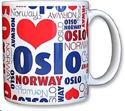 I Love Scandinavian Cities Mug NEW Your Choice(s)! • $14.95