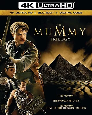 The Mummy Trilogy 4K UHD Blu-ray  NEW • $34.69