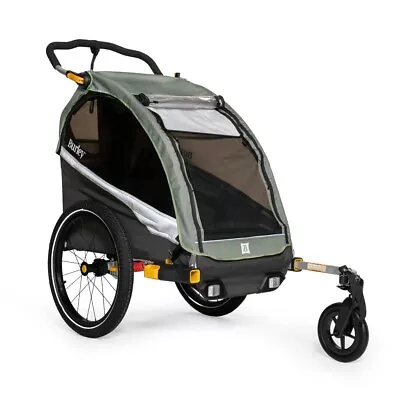 Burley D’Lite X 1 And 2 Seat Kid Bike Trailer & Stroller 1 Seat • $418