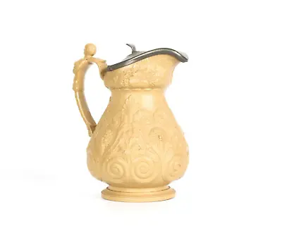 Antique RW Ridgeway And Co Molded Pottery Pitcher • $374.95