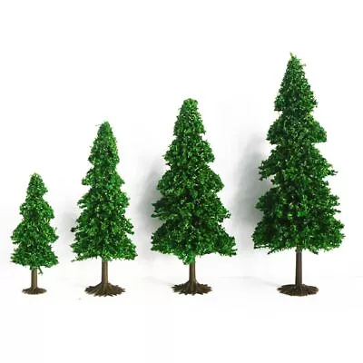 Landscape DIY Miniature Train Railroad Layout HO Scale Pine Trees Cedar Model • $10.06