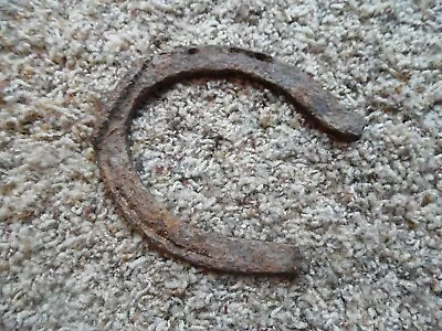 $4.99 • Buy Old Horseshoe Lucky Horseshoe Home Decor Wall Decor Vintage Horse Shoe 14 OZ