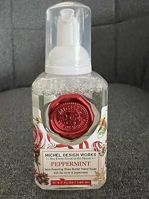 Michel Design Works Peppermint Foaming Hand Soap New 4.7 Oz • $9.95