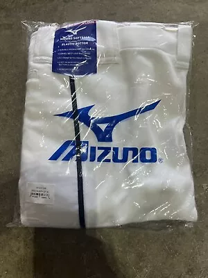 Mizuno Softball Pants Women's Adult X-Large White With Navy Stripe BRAND NEW  • $19.99