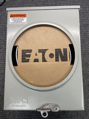$79.99 • Buy URS101BDQCH Eaton Residential Meter Socket 100/125 Amp 240/600V #8-2/0