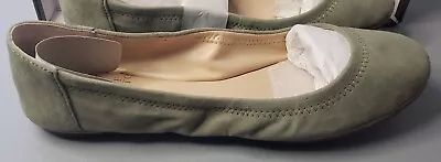 Vince Camuto Ellen Grey Green Ballet Flat Womens Size US 8M EUR 38.5 New In Box  • $61