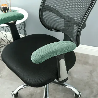 $17.33 • Buy 2pcs Office Gaming Chair Armrest Covers Cushions Pads Desk Chair Arm Cover AUS