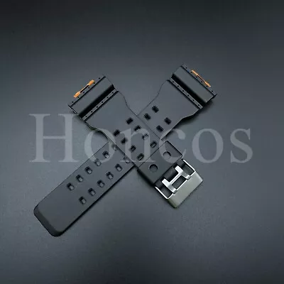 Fits For Casio G-Shock G-8900 GA-100 GA110 B/Orange Replacement Watch Band Strap • $14.99