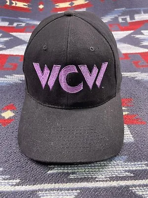 VERY RARE EARLY 90S Vintage WCW Wrestling Hat Wwf Wwe Ecw Jcp Nwa Ric Flair Nwo • $76.49