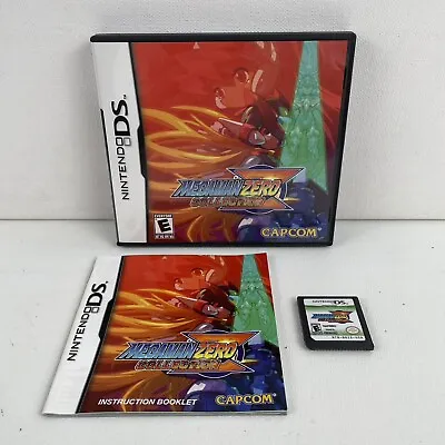 🔥Mega Man Zero Collection (Nintendo DS 2010) Complete CIB TESTED!🔥 • $34