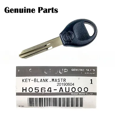 GENUINE Master Key Blank Nissan 200SX Silvia S15 Elgrand E50 Pathfinder R50 WX • $59