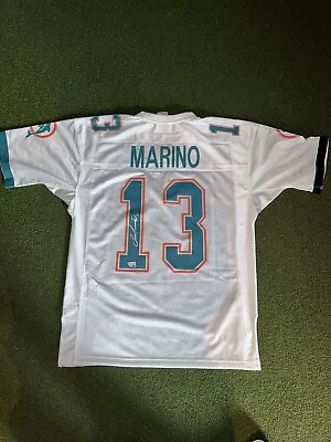 Dan Marino #13 Miami Dolphins Authentic Autographed Jersey - Mitchell & Ness • $202