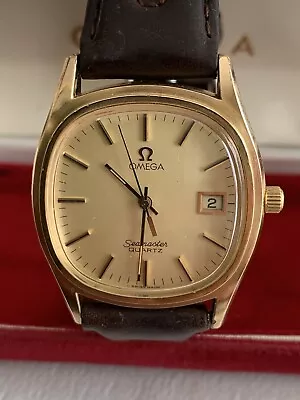 Omega Seamaster Caliber 1342. Ref:1960150 . Champagne Dial • $820