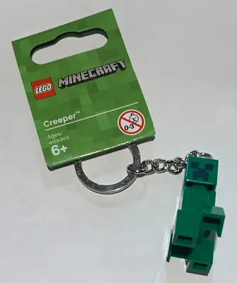 LEGO Minecraft Creeper Minifigure Keychain 854242 Brand New With Tag • $21.50