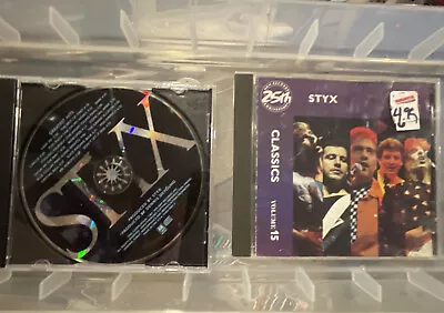 CD Lot X 2 - STYX: Greatest Hits And Classics • $4.67