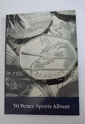 50p London Olympic 2012 Fifty Pence Full Set Sport Collection 29 Coins  On Album • £110