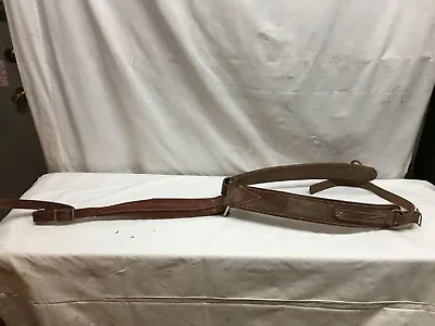 Vintage Leather Horse Harness Bridle Leather Breast Collar Equestrian Riding • $42.49