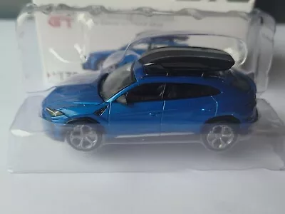 Mini Gt - Lamborghini Urus [eleos Blue] Roof Pod Near Mint 1:64 Opened Box • $29.95