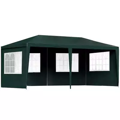 Instahut Gazebo 3x6m Marquee Wedding Party Tent Outdoor Camping Side Wall Canopy • $132