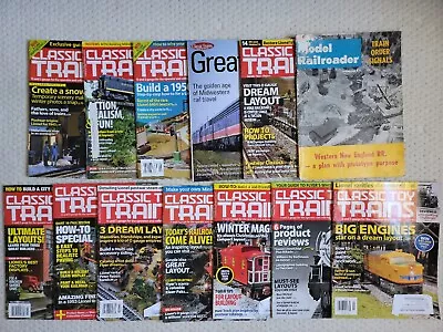 Lot Of 13 Classic Toy Trains & Vintage 1958 Model Railroader Magazines • $5