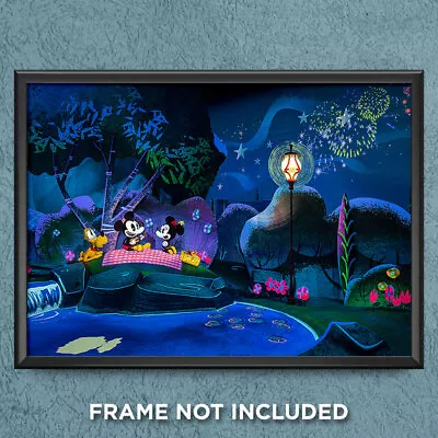 Mickey's Runaway Railway Picnic Attraction Poster Print Wall Art Decor 3753 • $29.95