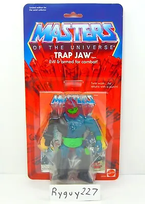 MOTU Commemorative Trap Jaw MISB Sealed Box MOC Masters Of The Universe • $85