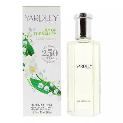 Yardley Lily Of The Valley Eau De Toilette 125ml Spray Women's NEW. For Her EDT • £14.20