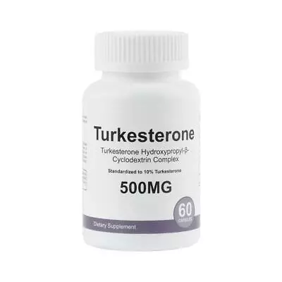 Turkesterone 500mg Supplement - Boost Muscle  Immunity | Strength Capsules • $10.59