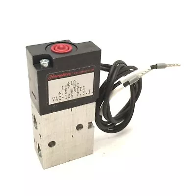 Humphrey 410 Pneumatic Solenoid Valve 4-Port 2-Position 12VDC 4.5W 1/8  NPT • $50