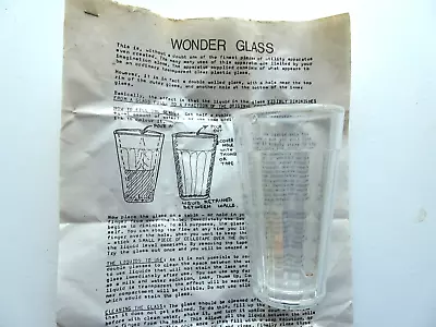 Vintage MAGIC Trick - WONDER GLASS - W/Original Instructions • $19.99